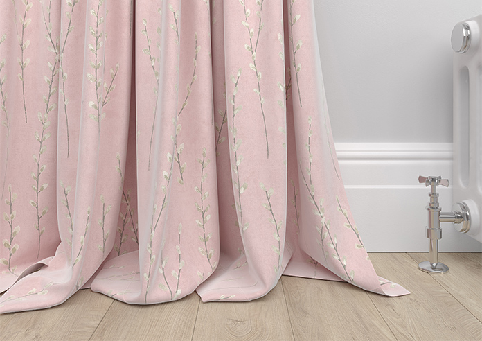 Willow Field, Precious Pink - Made to Measure Curtains - Image 6
